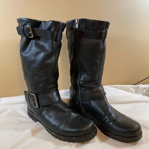 Gentle Souls Deerskin Moto Style boots
